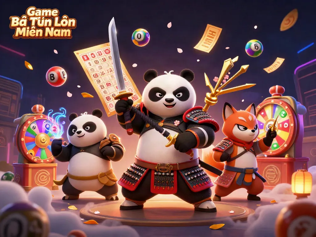 Engage with the exciting Game Bài Tiến Lên Miền Nam featuring dynamic characters and vibrant elements!