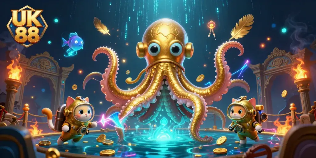 Play thrilling games at UK 88 with golden treasures and deep-sea adventure elements.