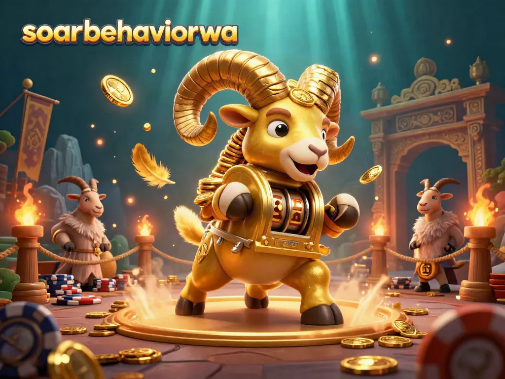 Engage with soarbehaviorwa's vibrant casino energy featuring dynamic golden ram and spirited elements.