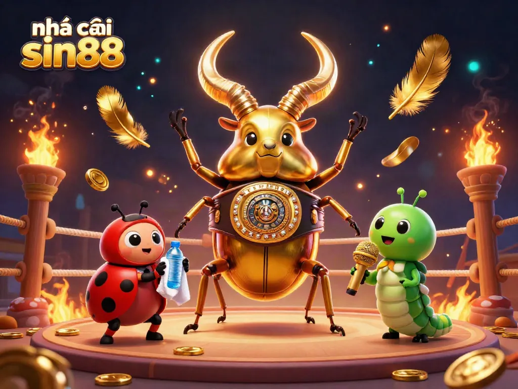 Engage in strategic plays at nhà cái sin88 with spirited characters in a bustling sports betting arena.