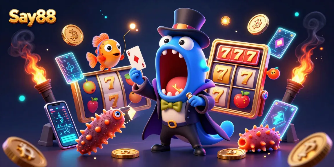 Experience thrilling games at Say88 with vibrant slots and magical sea creatures!