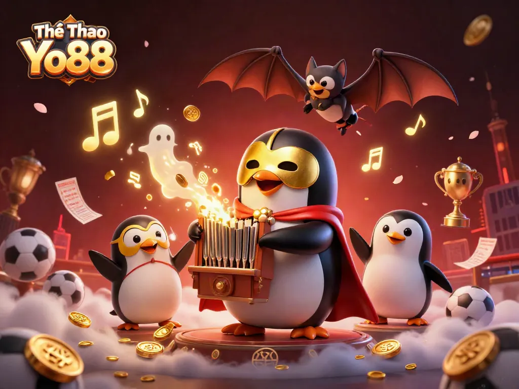 Experience thrilling sports betting with Thể Thao Yo88 in this energetic casino scene.